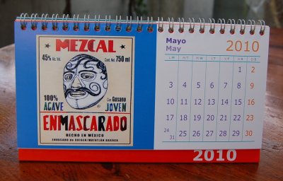 画像1: メキシコ・ヴィンテージ広告のカレンダー（2010年）