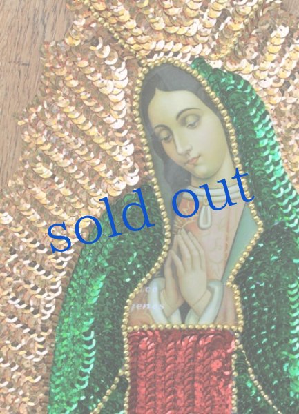 画像2: スパンコール「グアダルーペのマリア」 (2)