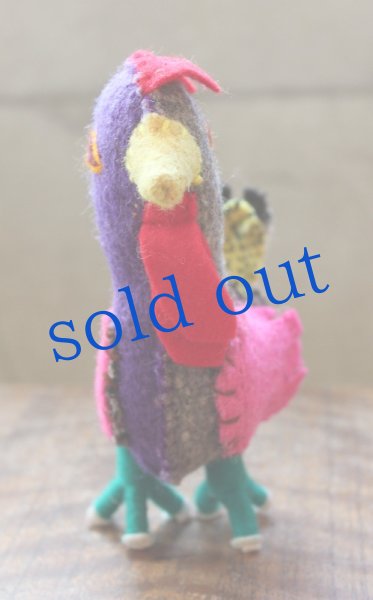 画像2: 手つむぎ・手織りウールのぬいぐるみ・アニマリート (2)