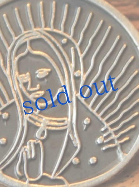 画像2: グアダルーペのマリア・シルバーペンダント (2)