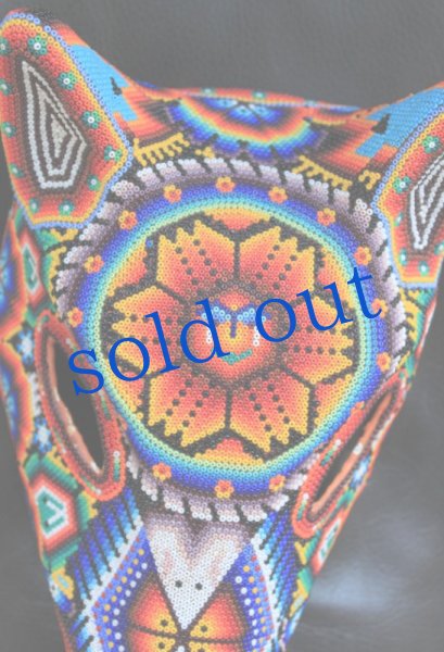 画像2: ウイチョル族ビーズアート (2)