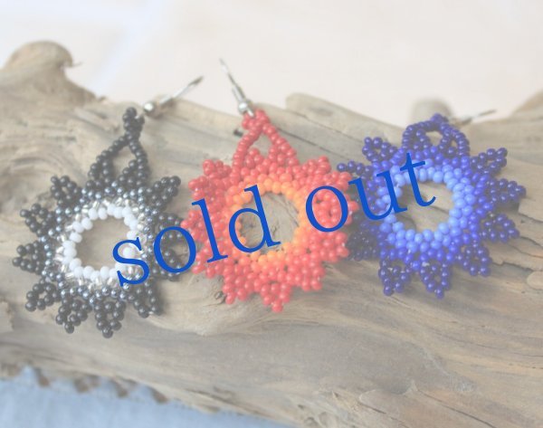 画像3: ウイチョル-ビーズのピアス (3)