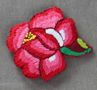 画像1: フチタン刺繍メキシコ、オアハカoriginalコサージュ