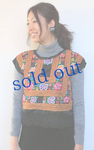 画像3: テワナのウィピル・ボレロスタイル (3)