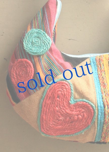 画像3: ハンモック生地のデザイナーバッグ (3)