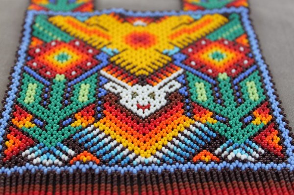 画像5: ウィチョルアート・ビーズ絵のネックレス (5)