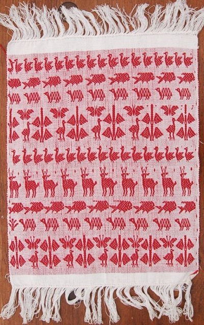 画像2: 動物織り布クロス（68cm×40cm）