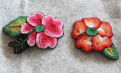 画像2: イスモ刺繍originalコサージュ