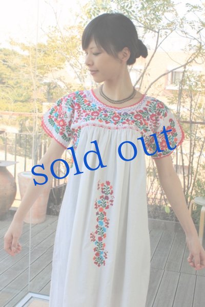 画像2: サンアントニーノ刺繍ワンピース (2)