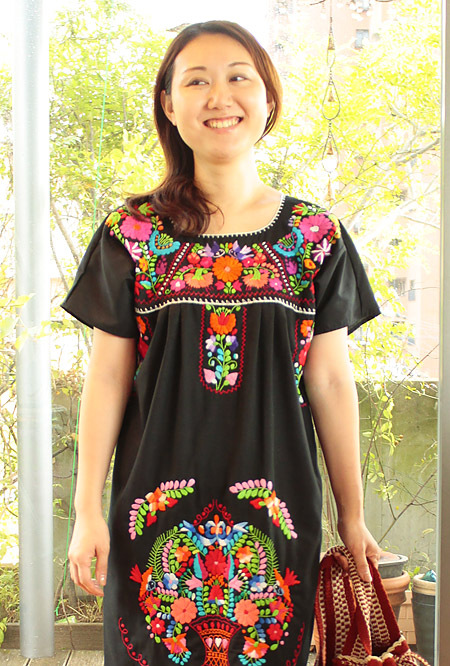 メキシカン刺繍ワンピースメキシコの刺繍ワンピース